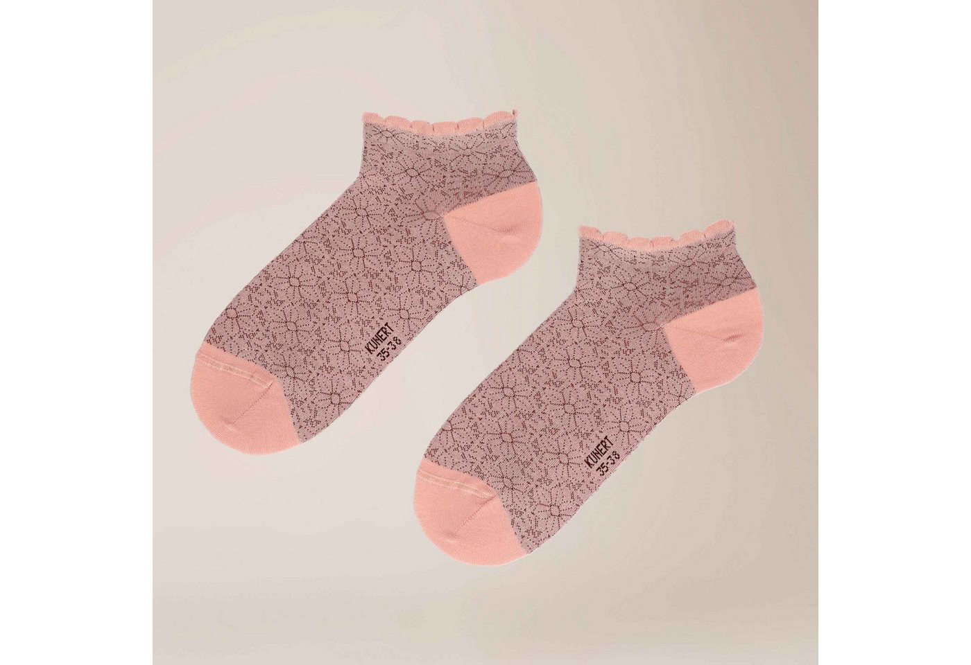 KUNERT Basicsocken Summer Flower (1-Paar) Sneaker Socken mit Blumen-Muster von KUNERT