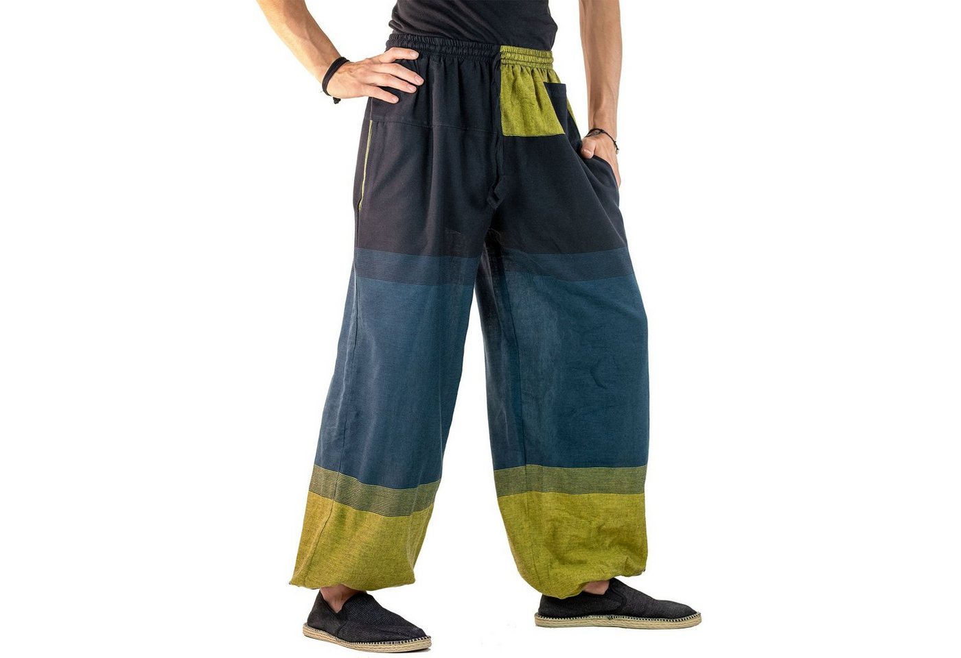 KUNST UND MAGIE Haremshose KUNST UND MAGIE Yogahose Pumphose Pluderhose bunt Baumwolle lang KUNST UND MAGIE Haremshose KUNST UND MAGIE Yogahose Pumphose Pluderhose bunt Baumwolle lang von KUNST UND MAGIE