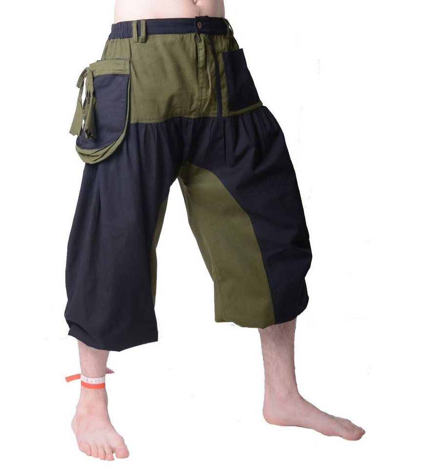 KUNST UND MAGIE Yogahose Kurze Hose Dreiviertelhose - Herren Goa Hippie Freizeithose Sommerhose KUNST UND MAGIE Yogahose Kurze Hose Dreiviertelhose - Herren Goa Hippie Freizeithose Sommerhose von KUNST UND MAGIE