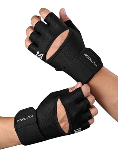 KUTOOK Ruderhandschuhe Fitness Calisthenics Handschuhe Krafttraining Bodybuilding mit Handgelenkschutz Trainingshandschuhe Herren Damen Stoßdämpfend mit Palm Pad für Crossfit schwarz XL KUTOOK Ruderhandschuhe Fitness Calisthenics Handschuhe Krafttraining Bodybuilding mit Handgelenkschutz Trainingshandschuhe Herren Damen Stoßdämpfend mit Palm Pad für Crossfit schwarz XL von KUTOOK