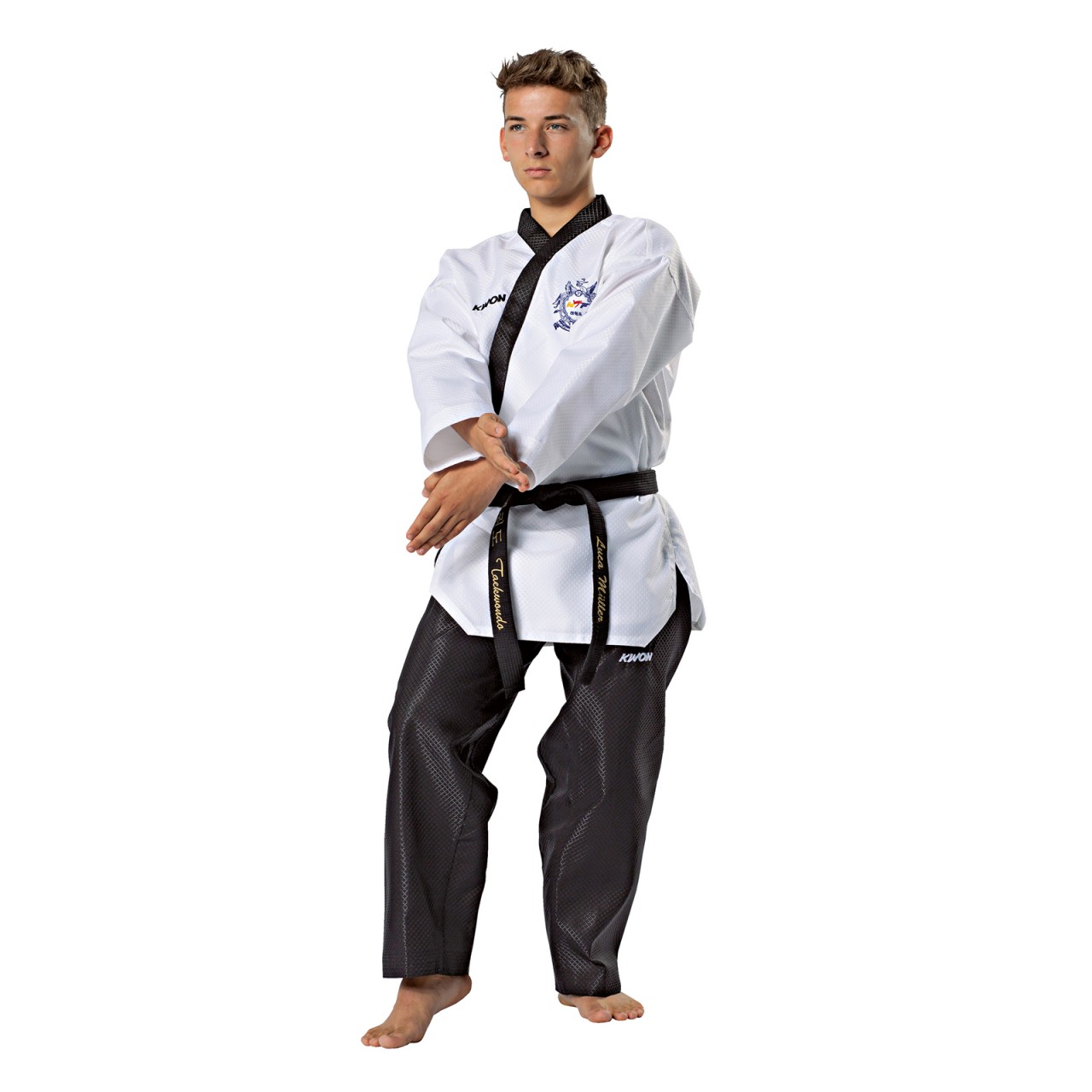 KWON Poomsae Anzug Herren mit WTF-Logo Taekwondo KWON Poomsae Anzug Herren mit WTF-Logo Taekwondo von KWON KG