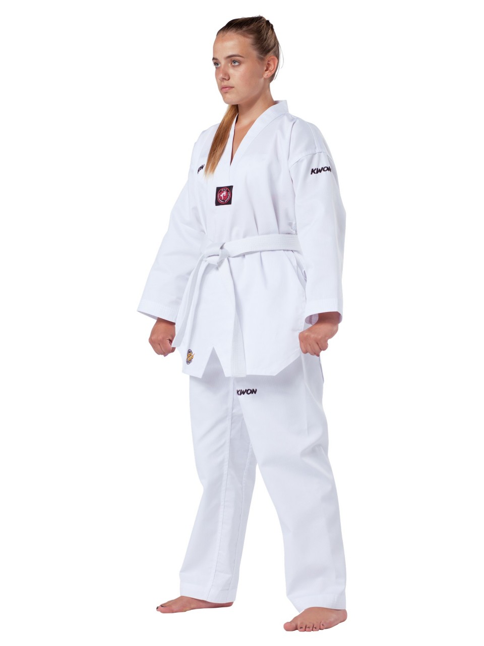 KWON Taekwondo-Anzug für Kinder Victory - weißes Revers von KWON KG