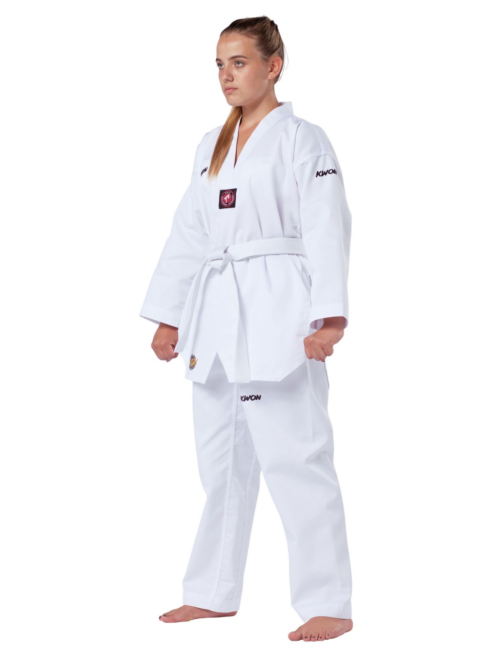 KWON Taekwondo-Anzug für Kinder Victory - weißes Revers KWON Taekwondo-Anzug für Kinder Victory - weißes Revers von KWON KG
