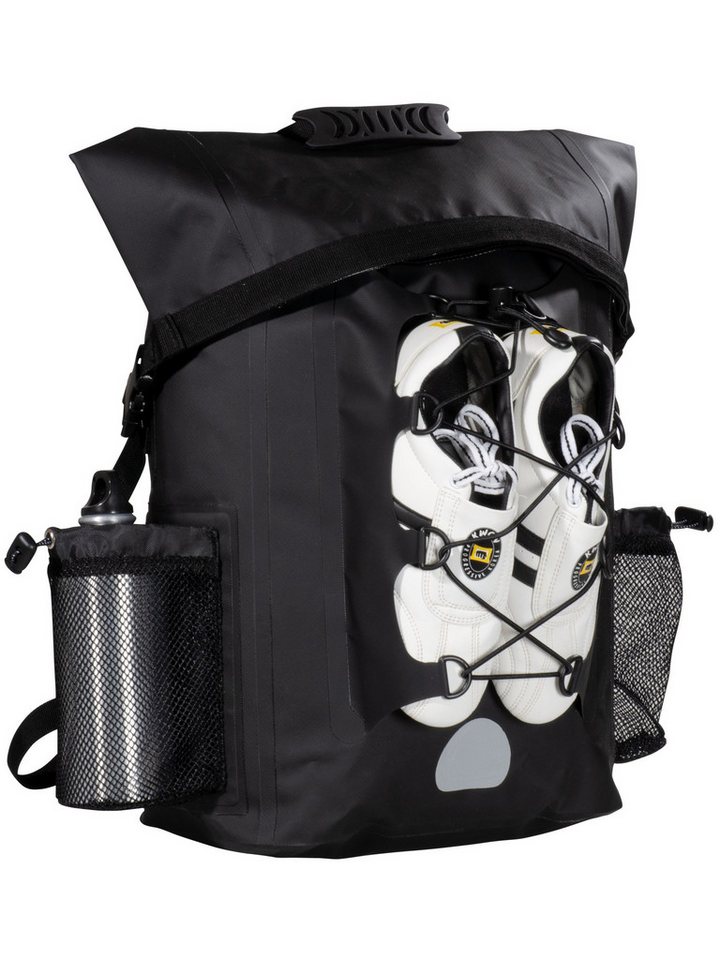 KWON Sportrucksack Rucksack wasserabweisend 65 cm wasserdicht für Sport und Freizeit (Meshmaterial, extreme Reißfestigkeit), Mit Tragegriff, Aussentaschen, Reflektoren, Schuhfach von KWON