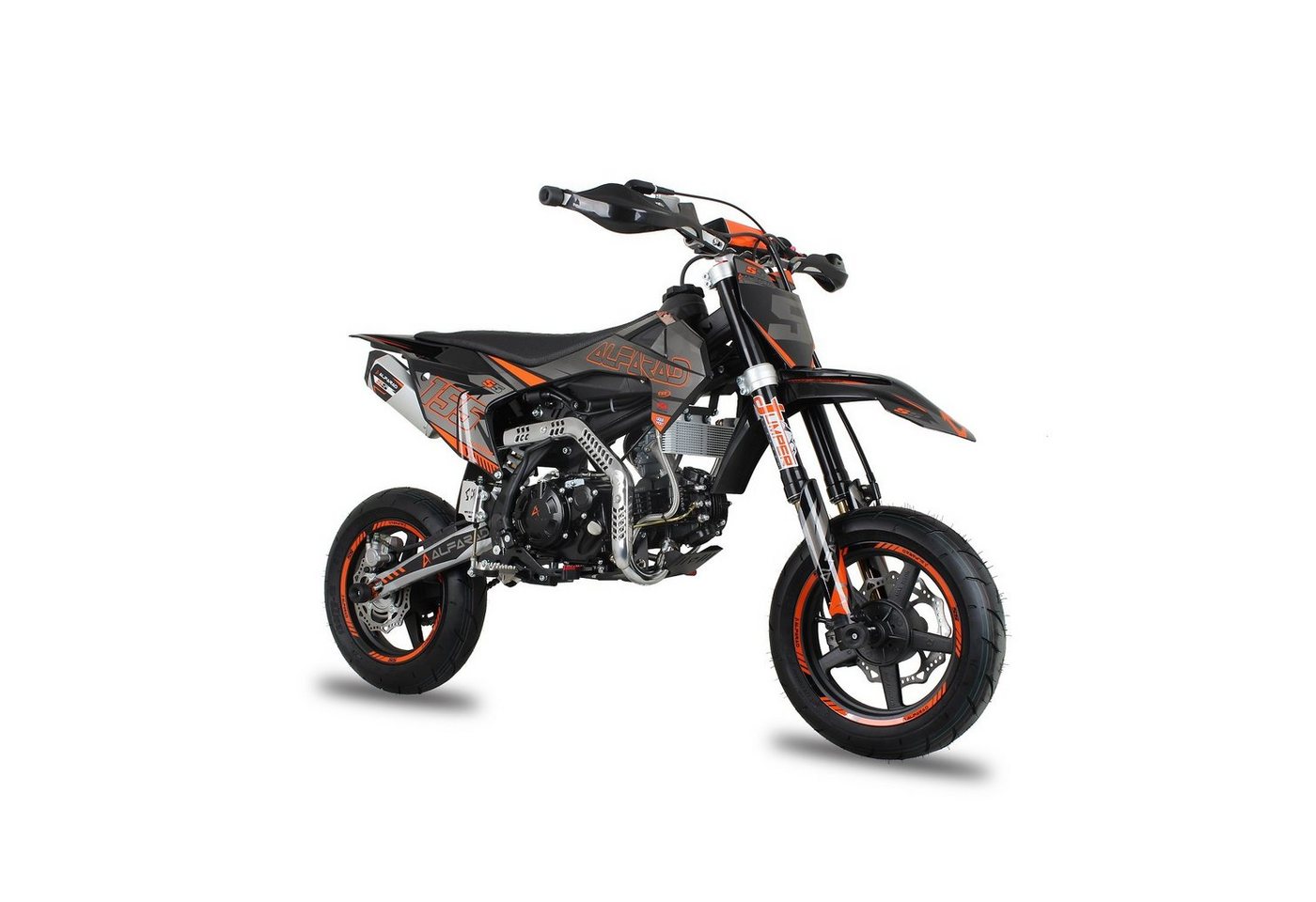 KXD Dirt-Bike 155ccm CrossBike Enduro Dirtbike 12/12 Pitbike Motocross Alfarad S5" von KXD