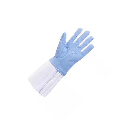 KXJPIZIYB Fechthandschuhe für Die Linke Hand, rutschfeste Handschuhe für Florettdegen, Wettkampffechtausrüstung mit Gummipolstern, Waschbar(10.0#) von KXJPIZIYB