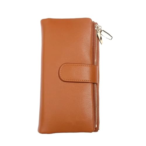 KXQYIKYI Frauen Pu Leder Brieftaschen Weibliche Lange Haspe Geldbörsen Große Kapazität Geld Tasche Handy Tasche Multifunktions Kupplung Münze Karte Halter von KXQYIKYI