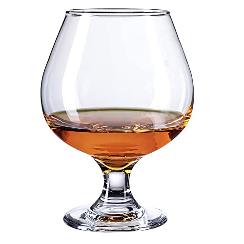 KXQYIKYI Glas Weinglas 2 Stück Whisky Rotwein Cocktail Brandy Bier Wodka Margaret Kelch Big Belly Cup Cognac Glas Bar Trinkgeschirr von KXQYIKYI