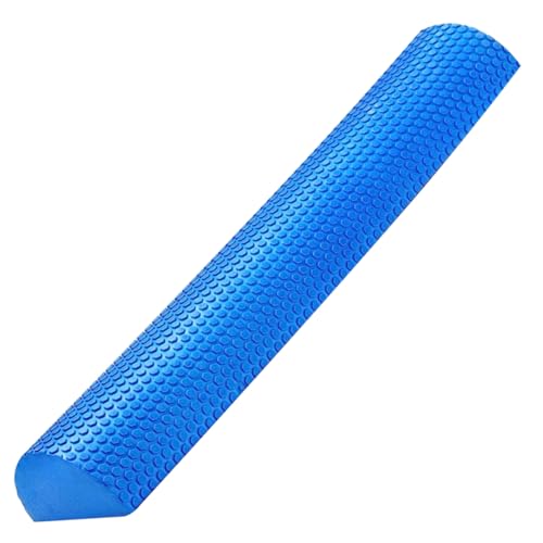 KYEQATY Halbschaumrolle 60 cm hohe Dichte Halbschaum -Roller Physiotherapie Massage -Roller -Fitnessstudio und Übungswalze zur Selbstmassage und Muskelspannungserleichterung von KYEQATY