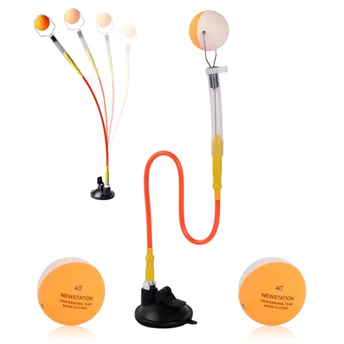 KYSUN Tischtennis Trainer, Ping Pong Tischtennistrainer Feste Rapid Rebound Ball Clip Trainingsmaschine, PVC-Justierbarer Tischtennisball Sauger Training Ball Trainer, für Tischtennis-Training KYSUN Tischtennis Trainer, Ping Pong Tischtennistrainer Feste Rapid Rebound Ball Clip Trainingsmaschine, PVC-Justierbarer Tischtennisball Sauger Training Ball Trainer, für Tischtennis-Training von KYSUN