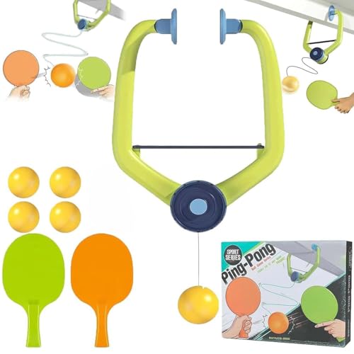KZXCVS Door HäNgendes Ping Pong BäLle Spiel, TüRrahmenschulung TischtennisschläGer Set ZubehöR mit Tischtennis SchläGer und TischtennisbäLle Kinder-Tischtennis-TrainingsgeräT Zum AufhäNgen KZXCVS Door HäNgendes Ping Pong BäLle Spiel, TüRrahmenschulung TischtennisschläGer Set ZubehöR mit Tischtennis SchläGer und TischtennisbäLle Kinder-Tischtennis-TrainingsgeräT Zum AufhäNgen von KZXCVS