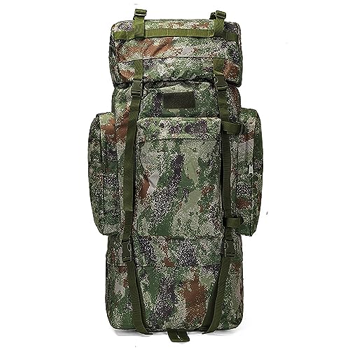 Kabxhueo Extra groß Innenrahmen Trekkingrucksack 120L Wasserdichter Militär Rucksack mit Regenschutz Wanderrucksack Outdoor Survival Rucksack fur Herren Damen Camping Trekking Reisen,Style 4 Kabxhueo Extra groß Innenrahmen Trekkingrucksack 120L Wasserdichter Militär Rucksack mit Regenschutz Wanderrucksack Outdoor Survival Rucksack fur Herren Damen Camping Trekking Reisen,Style 4 von Kabxhueo