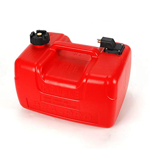12L Treibstofftank Bootstank mit Belüftungsöffnung Benzintank Tragbar 3 Gal Kraftstofftank Rot für Außenborder Boot 12L Treibstofftank Bootstank mit Belüftungsöffnung Benzintank Tragbar 3 Gal Kraftstofftank Rot für Außenborder Boot von Kaibrite