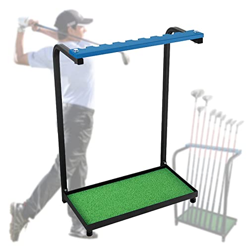 Kaichenyt Golfschlägerständer, Golf Putter Ständer Rack für 9 Clubs Display Rack Golfschläger Aufbewahrungsregal für Club Home Kaichenyt Golfschlägerständer, Golf Putter Ständer Rack für 9 Clubs Display Rack Golfschläger Aufbewahrungsregal für Club Home von Kaichenyt