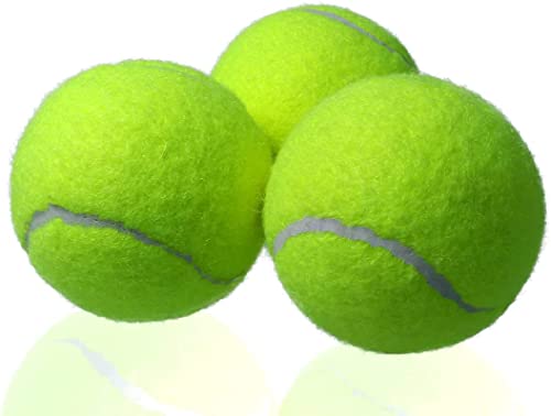 Kajal 3er Pack Tennisbälle – Langlebige und hochwertige Tennisbälle für Training und Wettkampf, ideal für Tennisspieler Aller Spielstärken, erstklassige Performance und Haltbarkeit Kajal 3er Pack Tennisbälle – Langlebige und hochwertige Tennisbälle für Training und Wettkampf, ideal für Tennisspieler Aller Spielstärken, erstklassige Performance und Haltbarkeit von Kajal