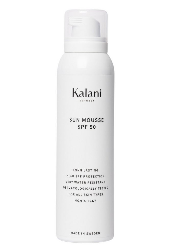 Kalani Sun Wear Kalani sunwear sunscreen mousse SPF 50 Schuh-Imprägnierspray, Photostabile UV-Filter, Weitreichender Schutz Spektrum von Kalani Sun Wear