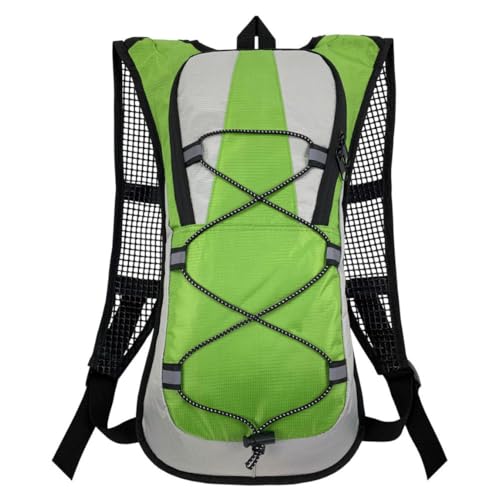 Kalastussaari Bike Rucksack Sports Wasser Rucksack wasserdichtes Umhängetasche zum Fahren Fahrradkletterstraße Green Sport Radsportbeutel von Kalastussaari