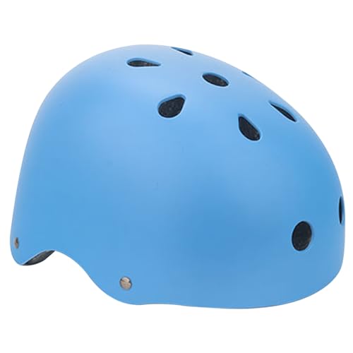 Kalastussaari Kids Bike Helm Atmungsaktives Kleinkindhelm Verstellbarer Skateboardhelm für Kinder im Alter von 3-8 resistenten Kindern Helm Helm Kopfschutz für Fahrräder Blau Kids Bike Helm von Kalastussaari