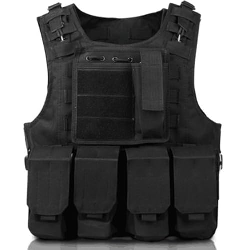 Kalastussaari Taktische Weste Einstellbare Airsoft -Weste Leichte Sicherheitsweste Paintball -Weste Outdoor -Trainingsweste für Erwachsene einstellbar Kalastussaari Taktische Weste Einstellbare Airsoft -Weste Leichte Sicherheitsweste Paintball -Weste Outdoor -Trainingsweste für Erwachsene einstellbar von Kalastussaari