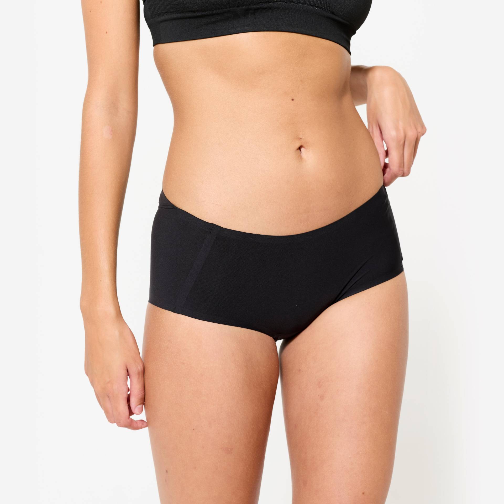 Funktionsunterhose Lauf-Panty Damen Zweite-Haut-Effekt - schwarz Funktionsunterhose Lauf-Panty Damen Zweite-Haut-Effekt - schwarz von Decathlon
