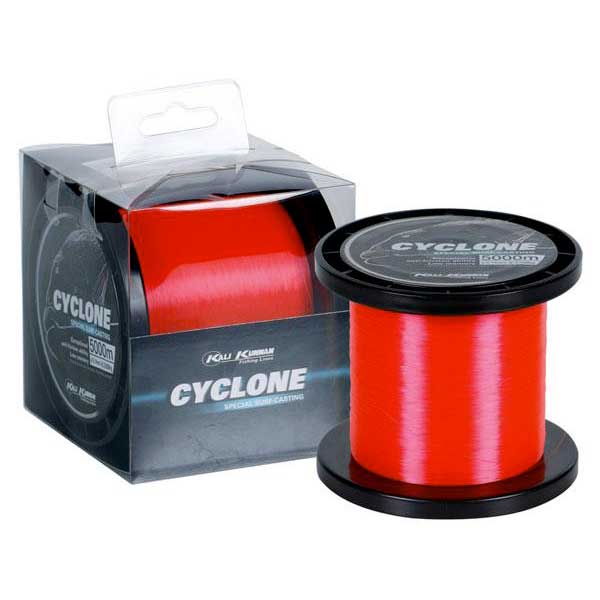 Kali Kunnan Cyclone Monofilament 5000 M Rot 0.140 mm von Kali Kunnan