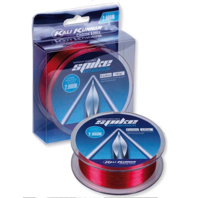 Kali Kunnan Spike Monofilament 2000 M Rot 0.140 mm von Kali Kunnan