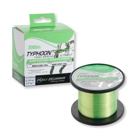 Kali Typhoon 2000 M Monofilament Golden 0.140 mm von Kali