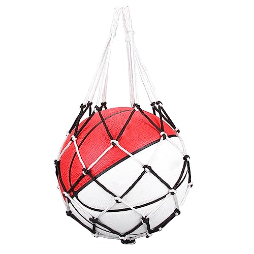 Kalttoy Fußballnetztasche Nylon Balltaschen Basketball Aufbewahrungstasche Netztaschen Volleyballtasche für Outdoor von Kalttoy