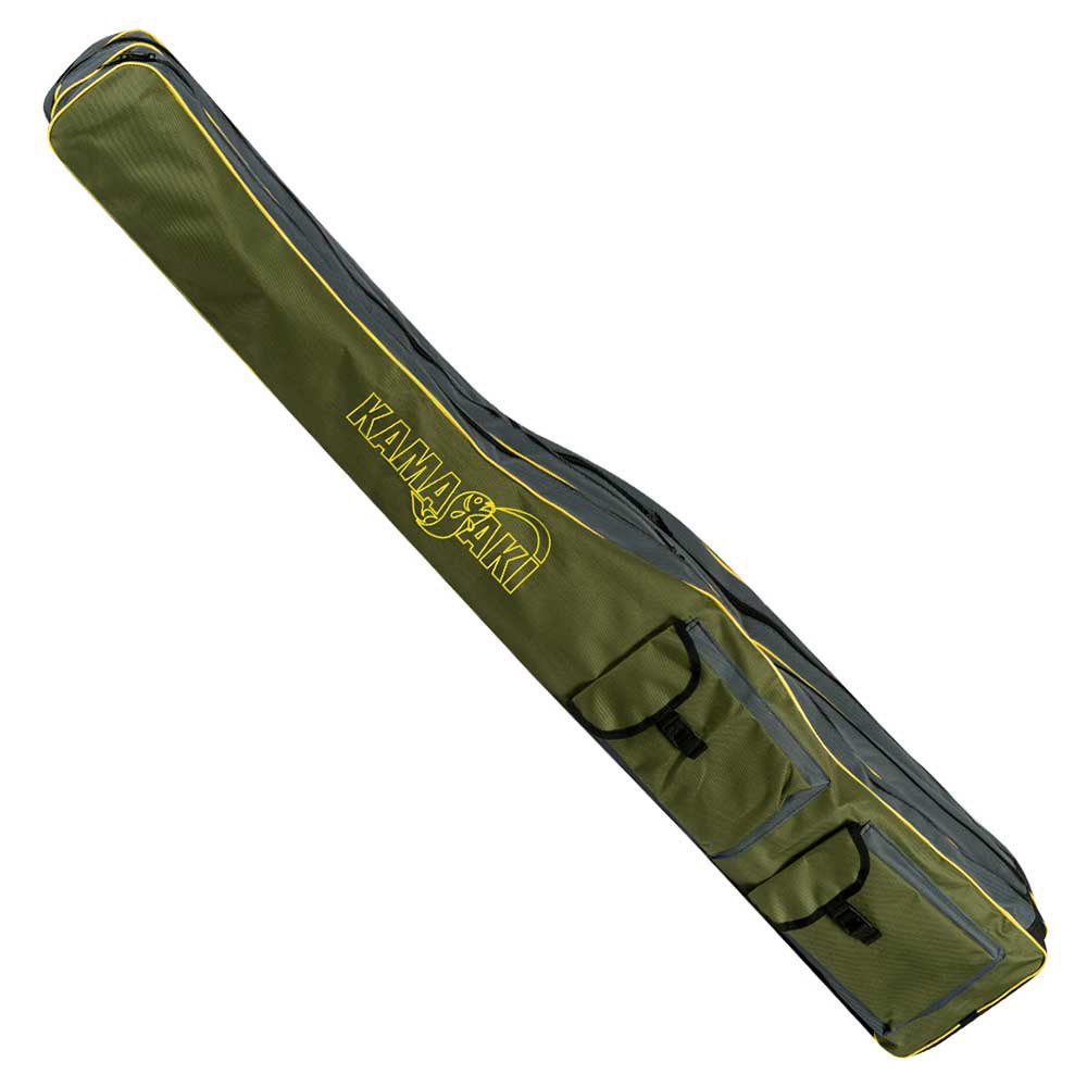 Kamasaki Carp Hunter Rod Holdall 3 Compartments Grün 120 cm Kamasaki Carp Hunter Rod Holdall 3 Compartments Grün 120 cm von Kamasaki