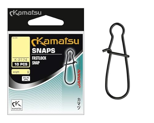 Kamatsu Fastlock Snap K-2174 Gr.00 / 8kg - 10 Stück von Kamatsu