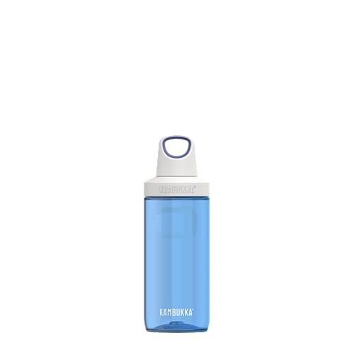 Kambukka Trinkflasche - Trinkflasche Sport mit Twist Deckel - Auslaufsicher - Reno 500 ML - Modell "Reno Sapphire" von Kambukka