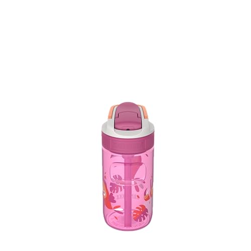 Kambukka - Trinkflasche Kinder - 400 ML - Wasserdicht - Flecken- und Geruchs-resistent - Langlebig und stoßfest - Spülmaschinenfest – Trinkflasche mit Strohhalm - Modell Lagoon Toekan Love Kambukka - Trinkflasche Kinder - 400 ML - Wasserdicht - Flecken- und Geruchs-resistent - Langlebig und stoßfest - Spülmaschinenfest – Trinkflasche mit Strohhalm - Modell Lagoon Toekan Love von Kambukka