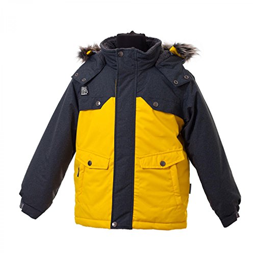 Kamik Jungen Jacke Skipp Color, Lemon, 86, KWB6157 Kamik Jungen Jacke Skipp Color, Lemon, 86, KWB6157 von Kamik