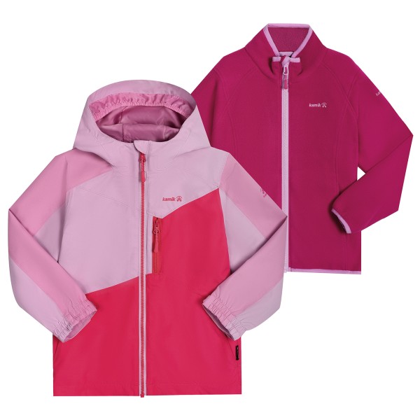 Kamik - Kid's Estella - Regenjacke Gr 104 rosa Kamik - Kid's Estella - Regenjacke Gr 104 rosa von Kamik