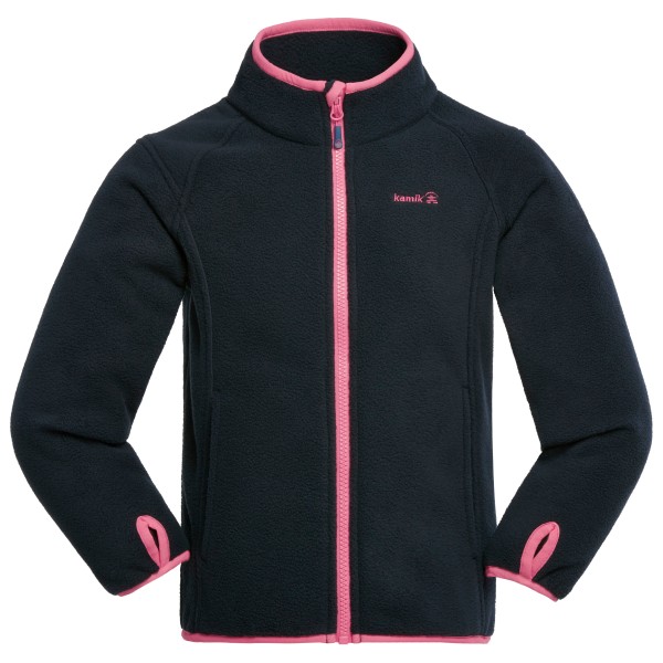 Kamik - Kid's Linnea - Fleecejacke Gr 116 schwarz von Kamik