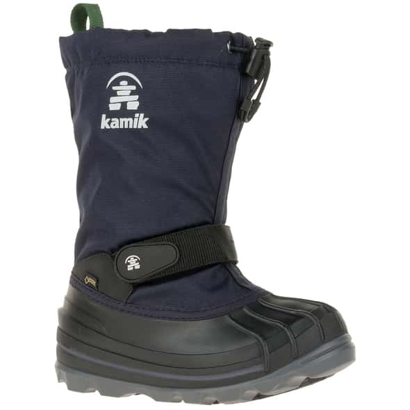 Kamik Kinder Waterbug 8 GTX 8-13 Winterschuhe (Blau 26 EU, EU) Winterstiefel von Kamik