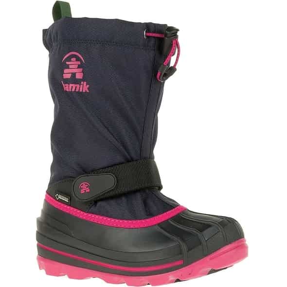 Kamik Kinder Waterbug 8 GTX Winterschuhe (Dunkelblau 38 EU) Winterstiefel von Kamik