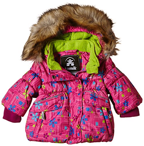 Kamik Mädchen Daunenjacke Molly Jacket, Magenta, 98, KWG6172 Kamik Mädchen Daunenjacke Molly Jacket, Magenta, 98, KWG6172 von Kamik
