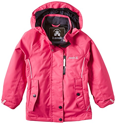 Kamik Mädchen Regenjacke, Raspberry, 116, VK6854 Kamik Mädchen Regenjacke, Raspberry, 116, VK6854 von Kamik
