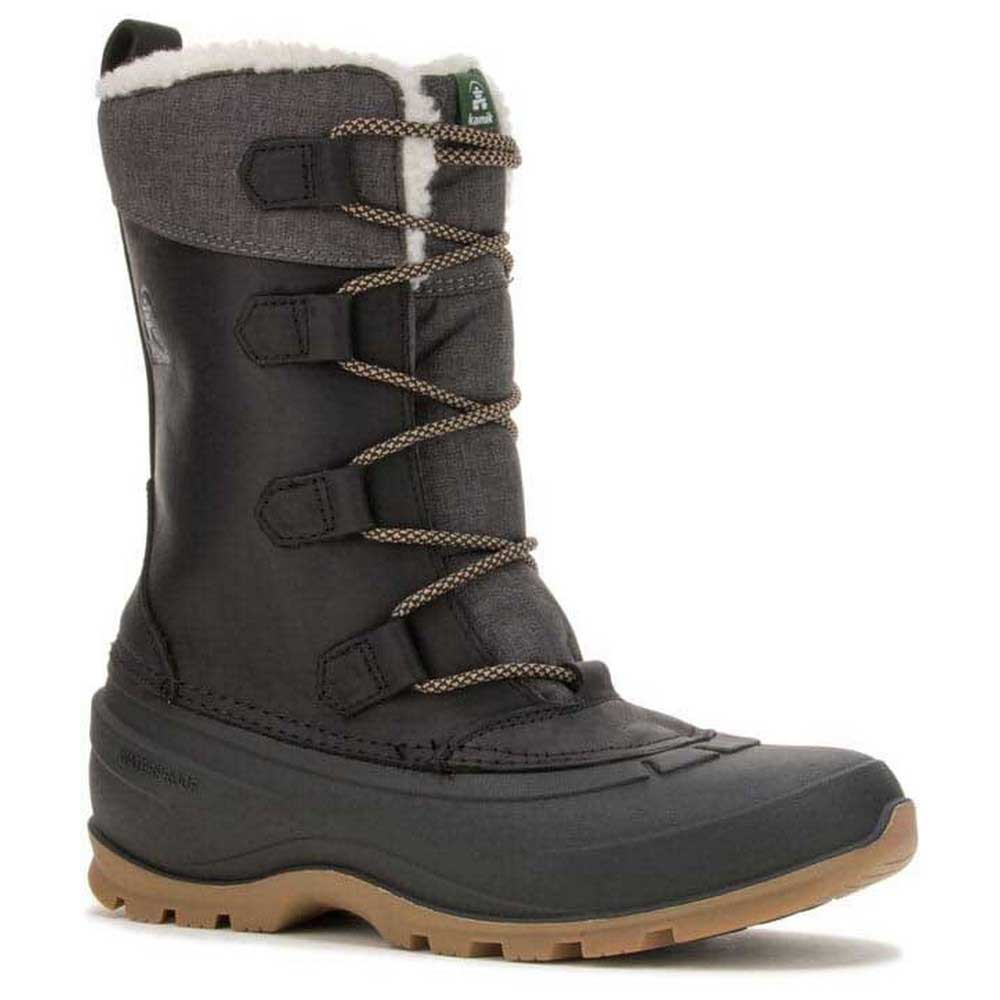 Kamik Snowgem Snow Boots Schwarz EU 36 Frau von Kamik