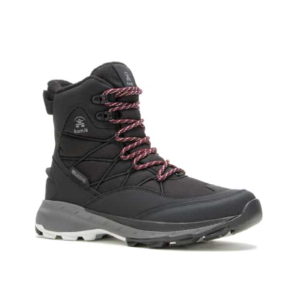 Kamik Trek Ice w Damen (Schwarz 37,5 EU) Winterstiefel von Kamik