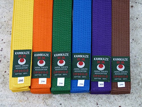 Kamikaze GELBGÜRTEL für Erwachsene 6/310 cm Kamikaze GELBGÜRTEL für Erwachsene 6/310 cm von Kamikaze