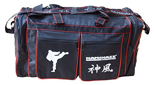 Kamikaze Sport- und WochenendTASCHE, in schwarz von Kamikaze