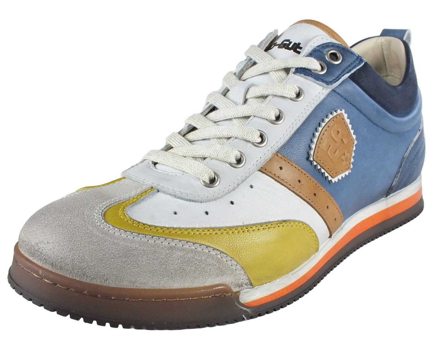 Kamo-Gutsu Herren Leder Halbschuhe Sneaker Sneaker Wechselfussbett Kamo-Gutsu Herren Leder Halbschuhe Sneaker Sneaker Wechselfussbett von Kamo-Gutsu