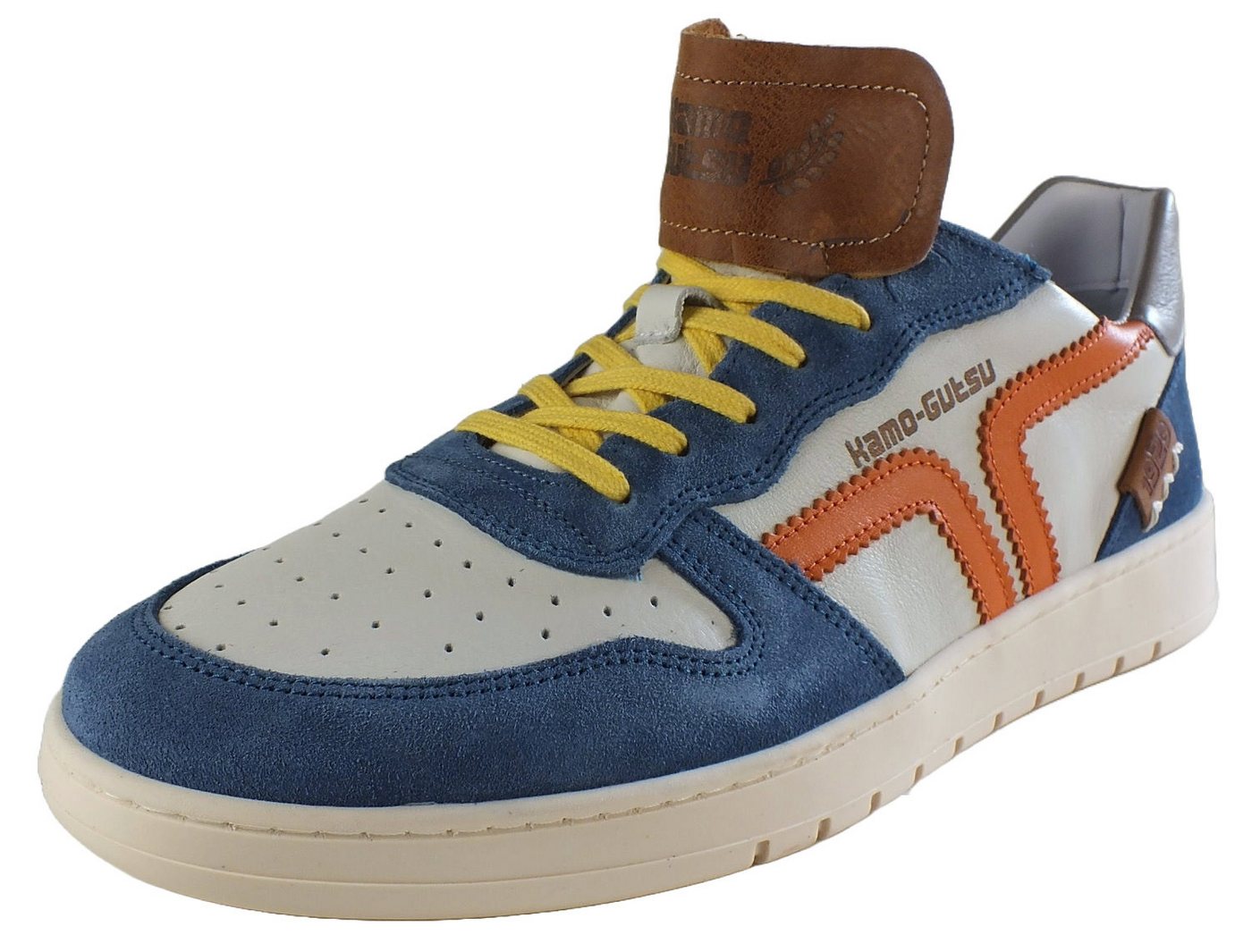 Kamo-Gutsu Herren Leder Halbschuhe Sneaker Sneaker Wechselfussbett Kamo-Gutsu Herren Leder Halbschuhe Sneaker Sneaker Wechselfussbett von Kamo-Gutsu