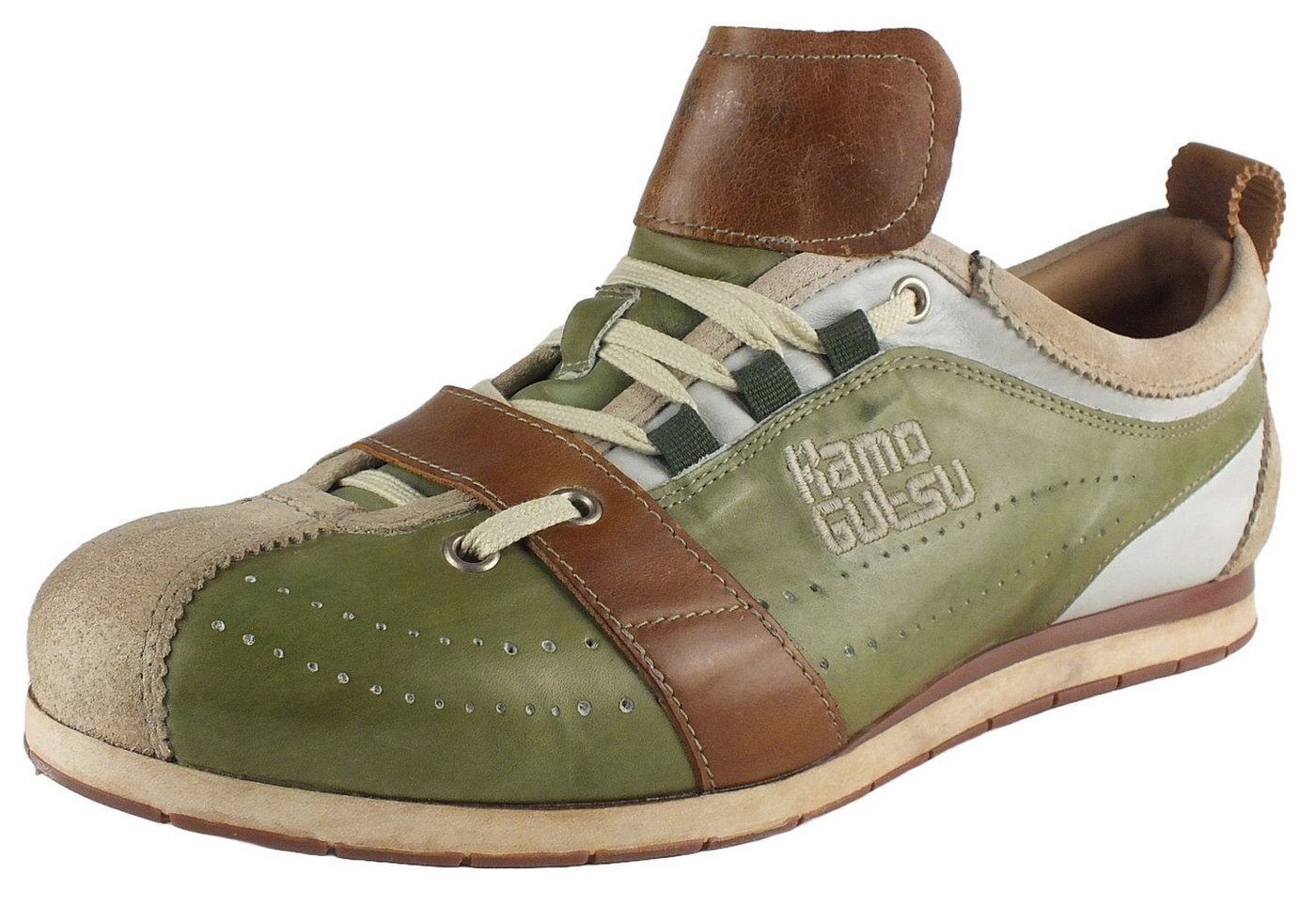 Kamo-Gutsu Herren Leder Sneaker Halbschuhe Sneaker Wechselfussbett Kamo-Gutsu Herren Leder Sneaker Halbschuhe Sneaker Wechselfussbett von Kamo-Gutsu
