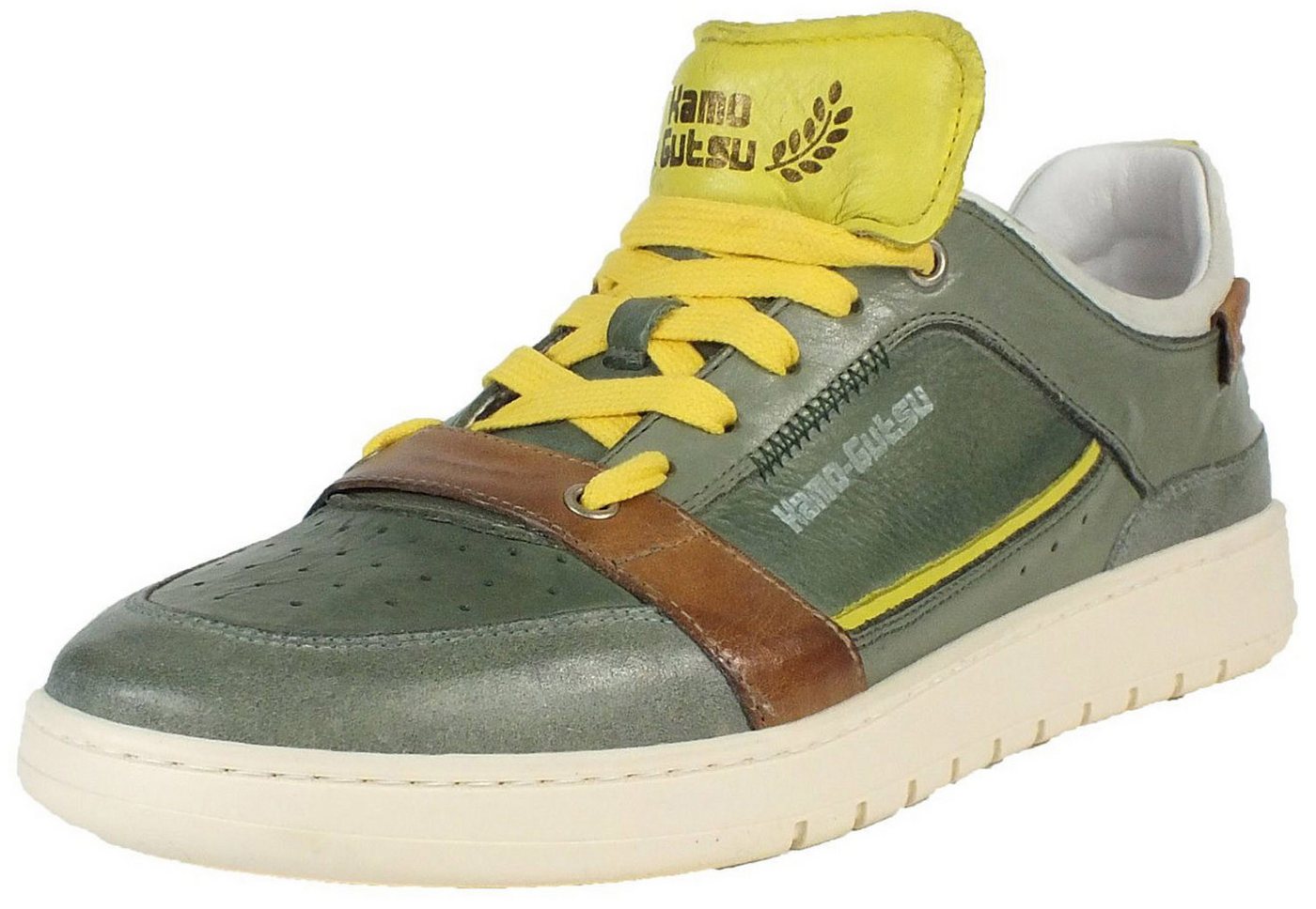 Kamo-Gutsu Herren Leder Sneaker Sneaker Wechselfussbett Kamo-Gutsu Herren Leder Sneaker Sneaker Wechselfussbett von Kamo-Gutsu