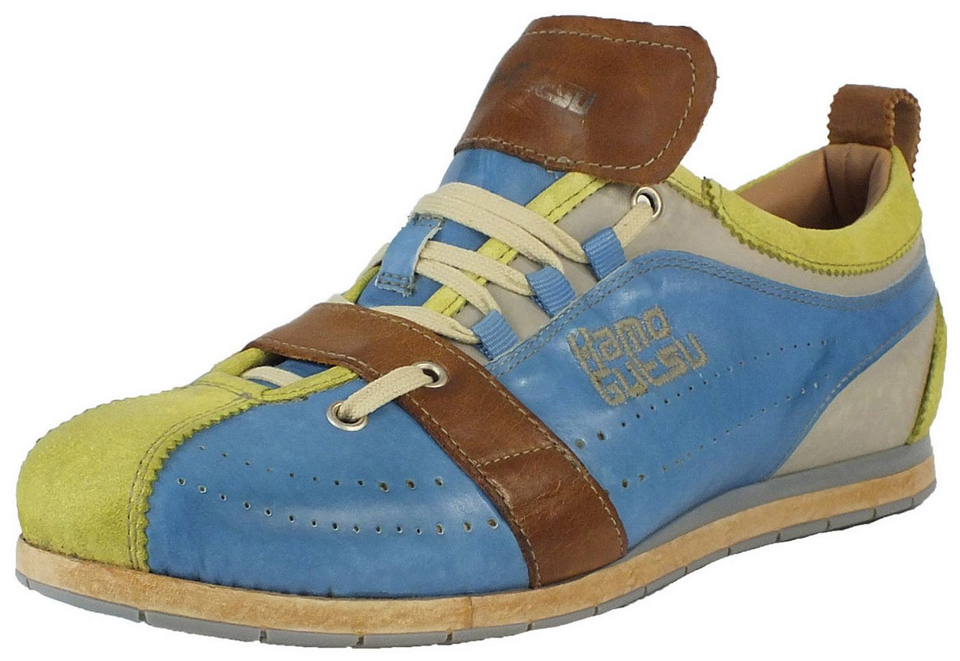 Kamo-Gutsu Herren Leder Sneaker Sneaker Wechselfussbett Kamo-Gutsu Herren Leder Sneaker Sneaker Wechselfussbett von Kamo-Gutsu