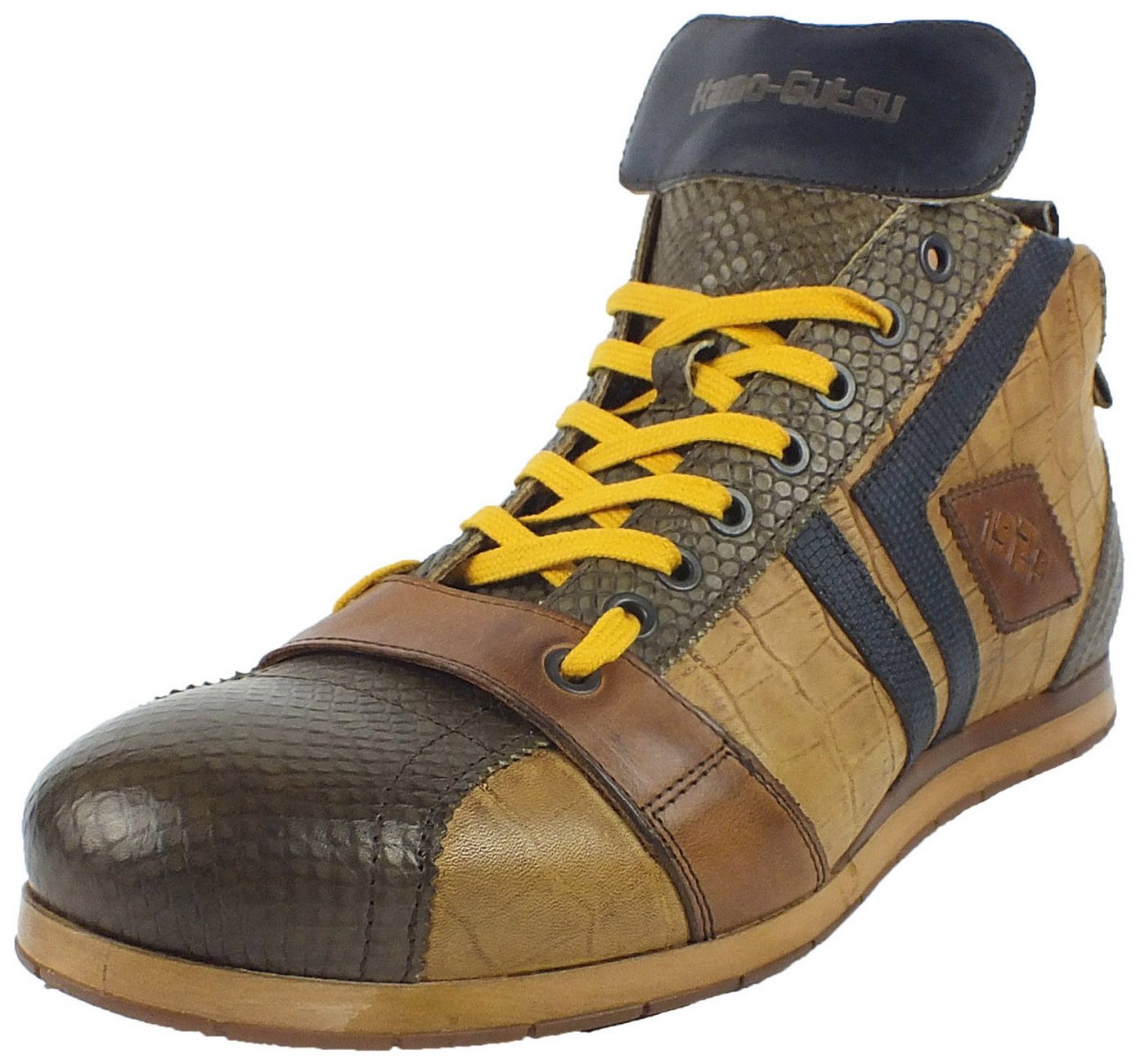Kamo-Gutsu Herren Leder Sneaker Sneaker Wechselfussbett Kamo-Gutsu Herren Leder Sneaker Sneaker Wechselfussbett von Kamo-Gutsu