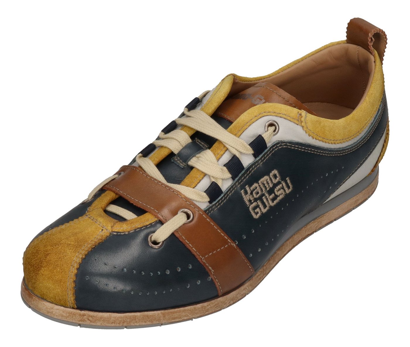 Kamo-Gutsu TIFO 017 Sneaker Giallo Navy Kamo-Gutsu TIFO 017 Sneaker Giallo Navy von Kamo-Gutsu